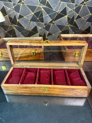 – Luxury Handmade Wooden Watch Box by WCSPK